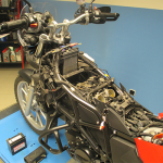 Kompletní odstrojení motocyklu